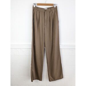 Reformation • Mason Pants size 6 portobello mushroom brown